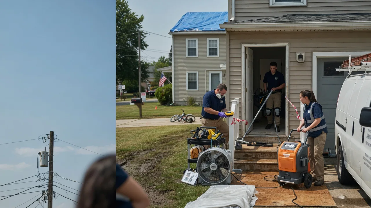 Water Damage Repair in Roanoke, LA near me